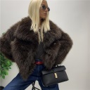 pelliccia sintetica foderata evergreen